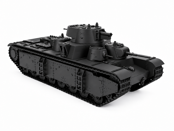 SSMODEL 1/72 1/144 Multi Scale T35 Heavy model 1938 USSR Tank MODEL kit TSS1373