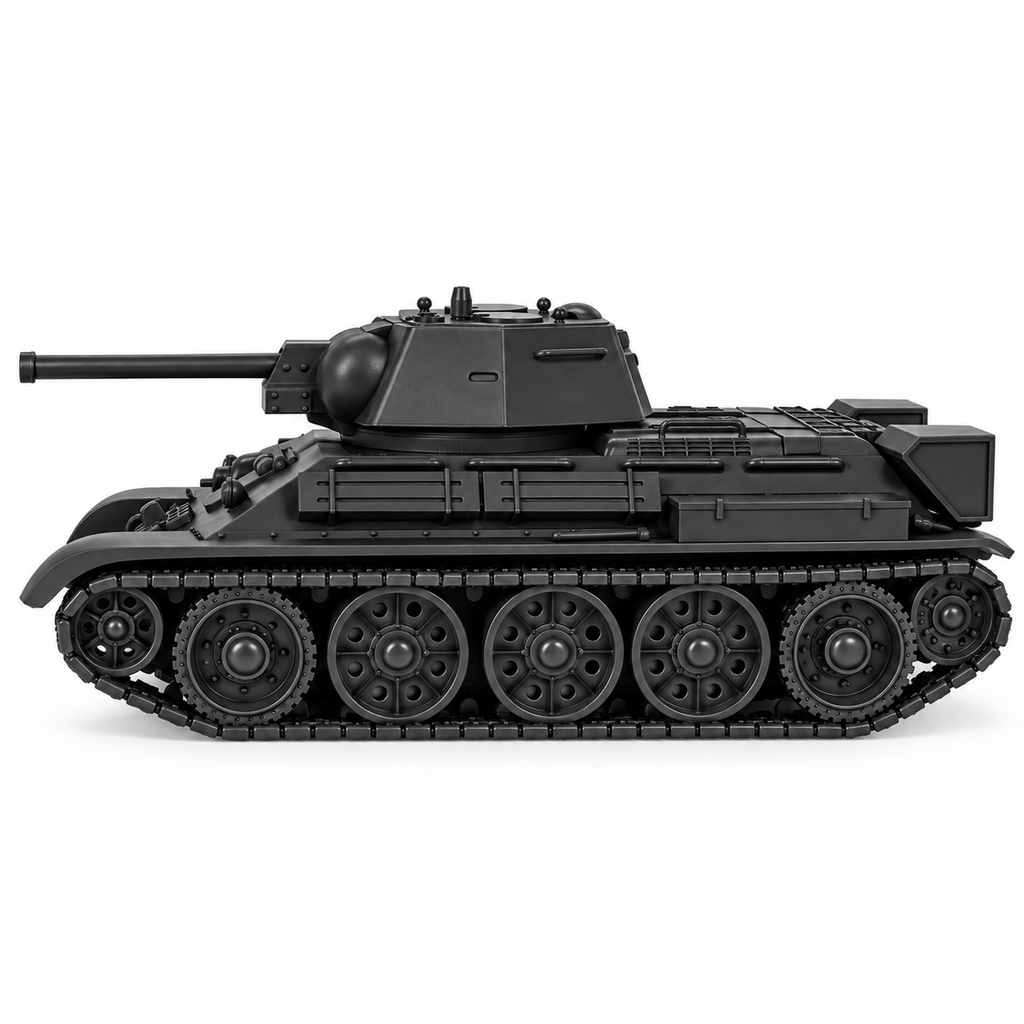 SSMODEL 1/72 1/144 Multi Scale T-34/76 1943 USSR Tank Resin MODEL KIT TSS0972
