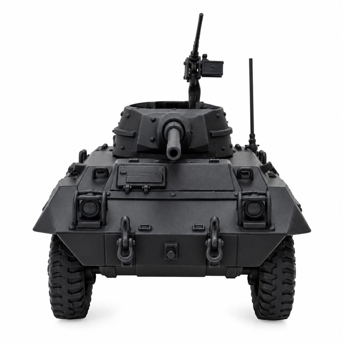 SSMODEL1/72 1/144 WWII US M8 Greyhound Armored Car D-Day Resin Model Kit TSS0889 — detail view 4