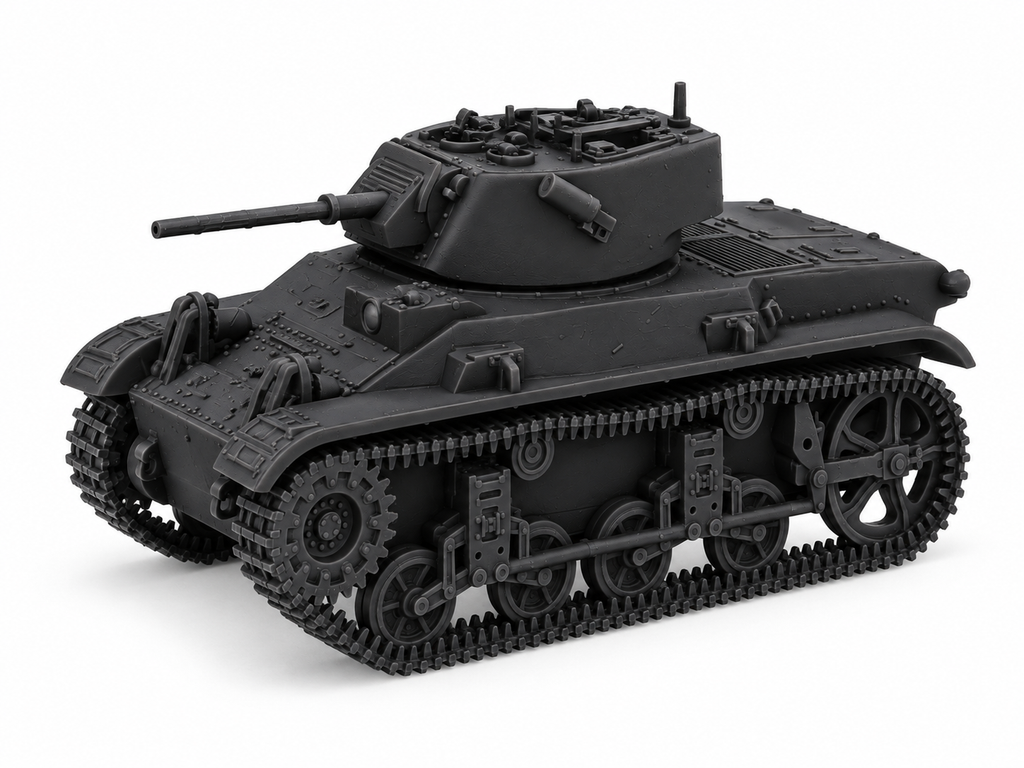 SSMODEL 1/72 1/144 Multi Scale M22 Locust Light tank US WW2 Tank MODEL TSS1127