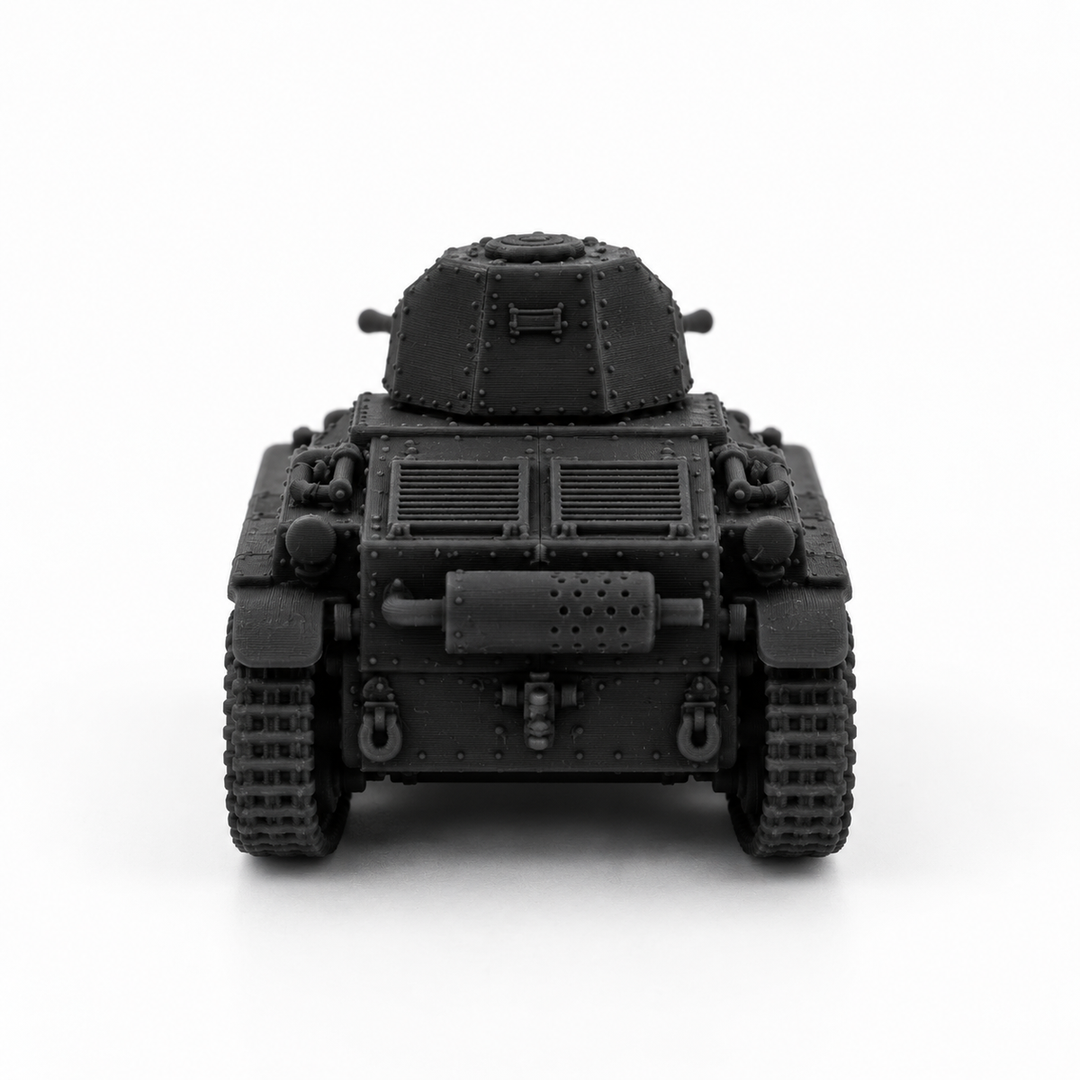 SSMODEL 1/72 1/144 AMR-35 ZT-1 French Light Tank WWII Resin Model Kit TSS1290 — detail view 3