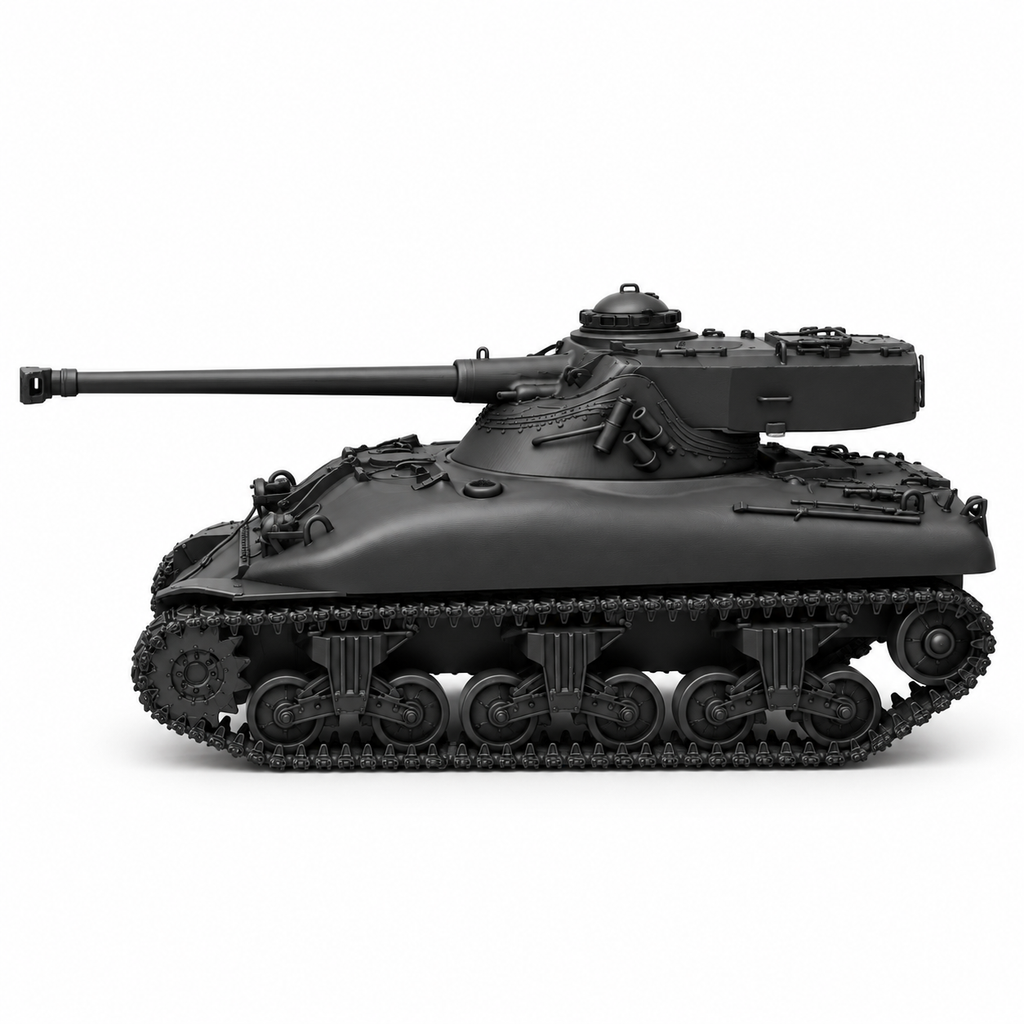 SSMODEL 1/72 1/144  Multi Scale M4A1 FL10 French medium tank MODEL kit TSS0356