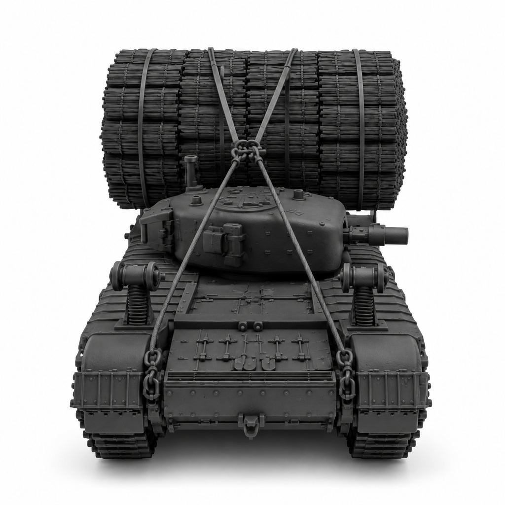 SSMODEL 1/72 1/144 Churchill Mk.IV Fascine carrier UK Resin MODEL KIT TSS0798