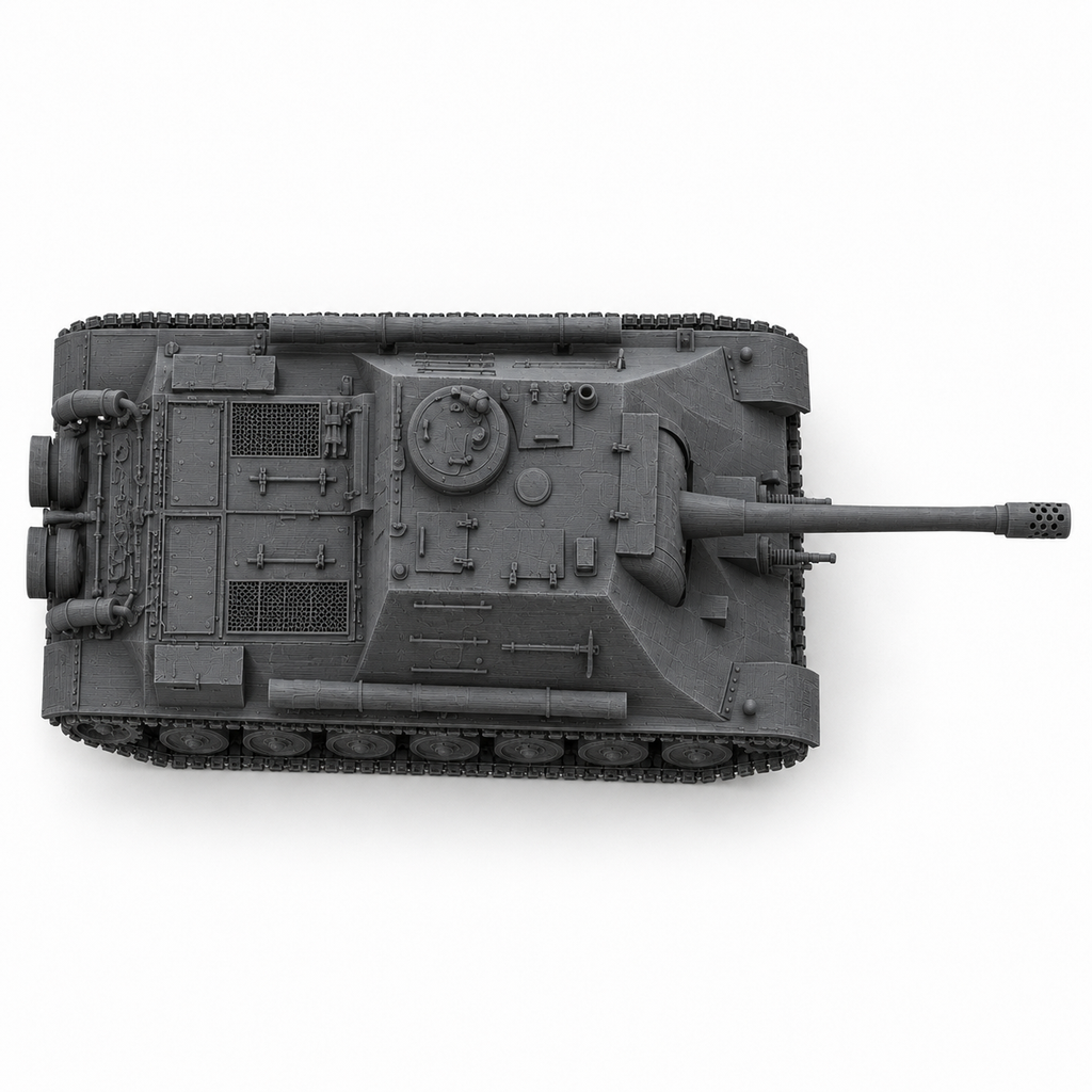 SSMODEL1/72 1/144 Multi Scale 53TP wz40 Polish self-propelled tank MODEL TSS0497