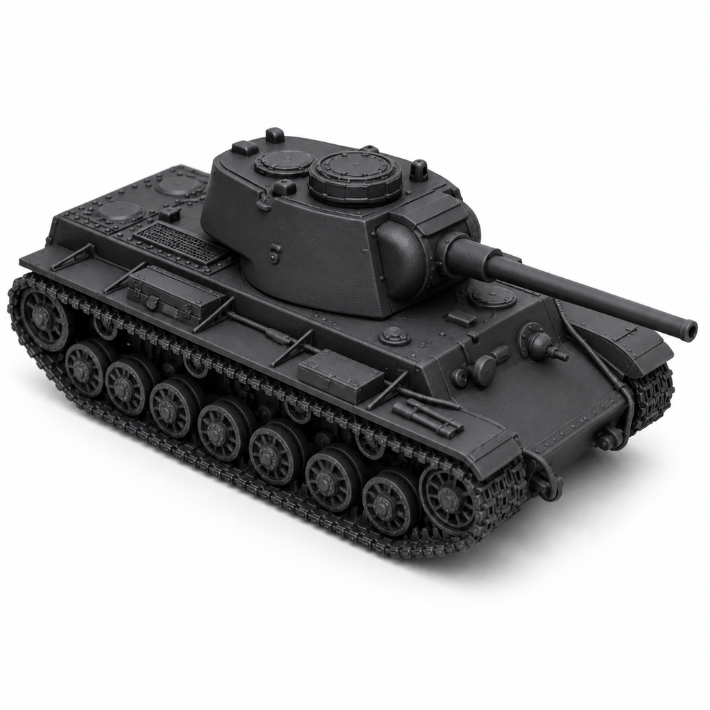 SSMODEL 1/72 1/144 Multi Scale Pz.Kpfw. KW I 756 r tank Resin Model Kit TSS0171