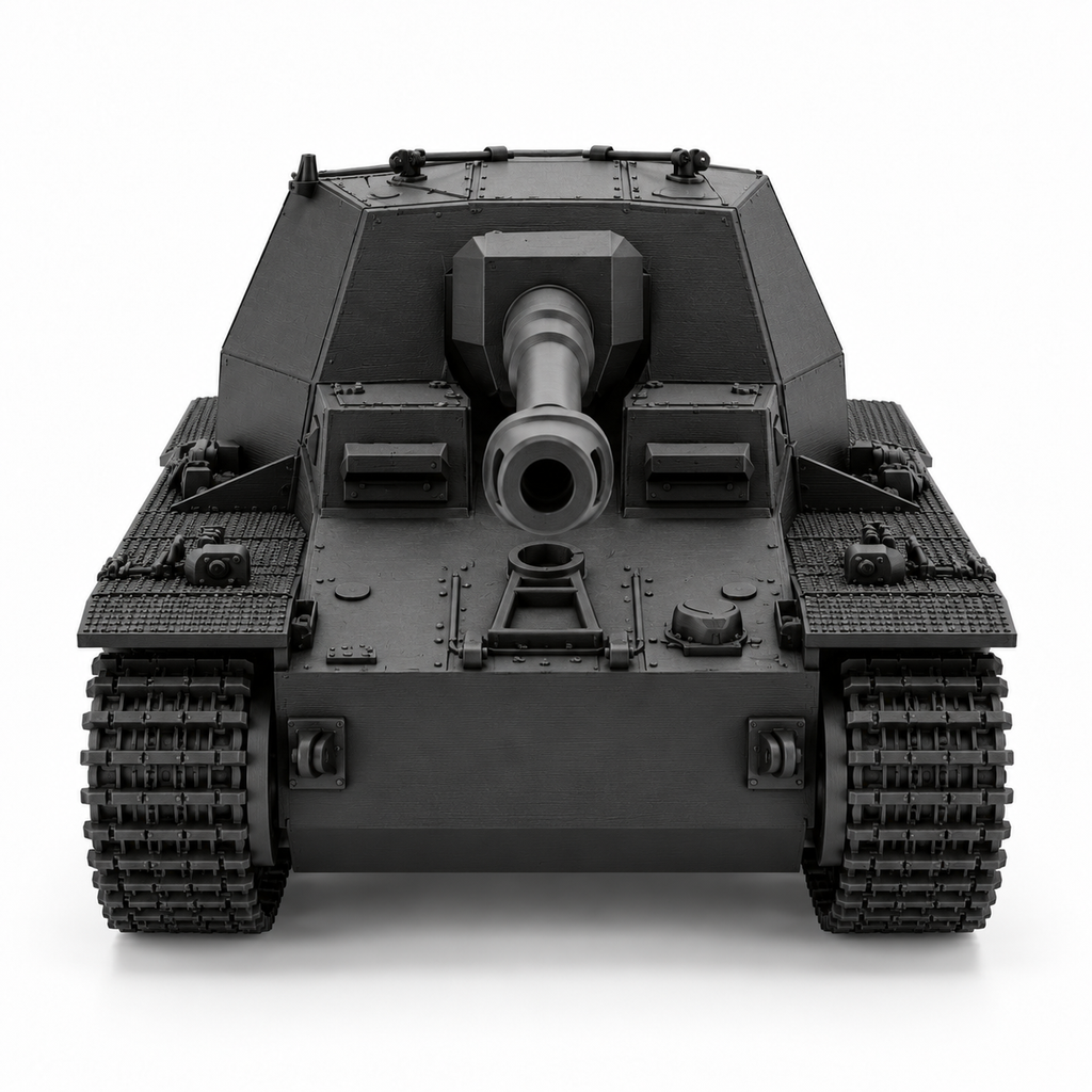SSMODEL 1/72 1/144  WWII German Dicker Max 10.5cm SPG Pz.IV Resin Model TSS1236