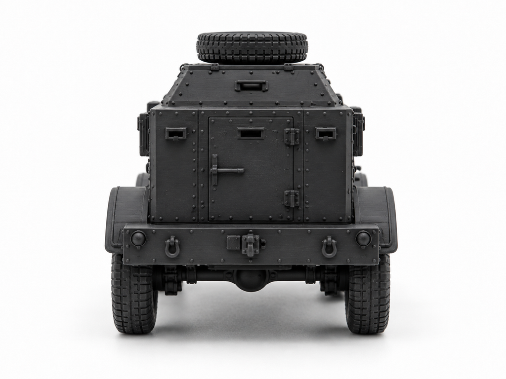 SSMODEL 1/72 1/144 Multi-Scale WWII French 179 Armored Car Resin Model TSS1220