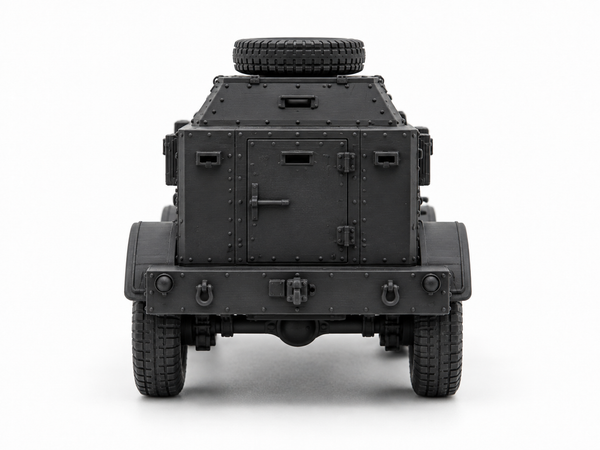 SSMODEL 1/72 1/144 Multi-Scale WWII French 179 Armored Car Resin Model TSS1220