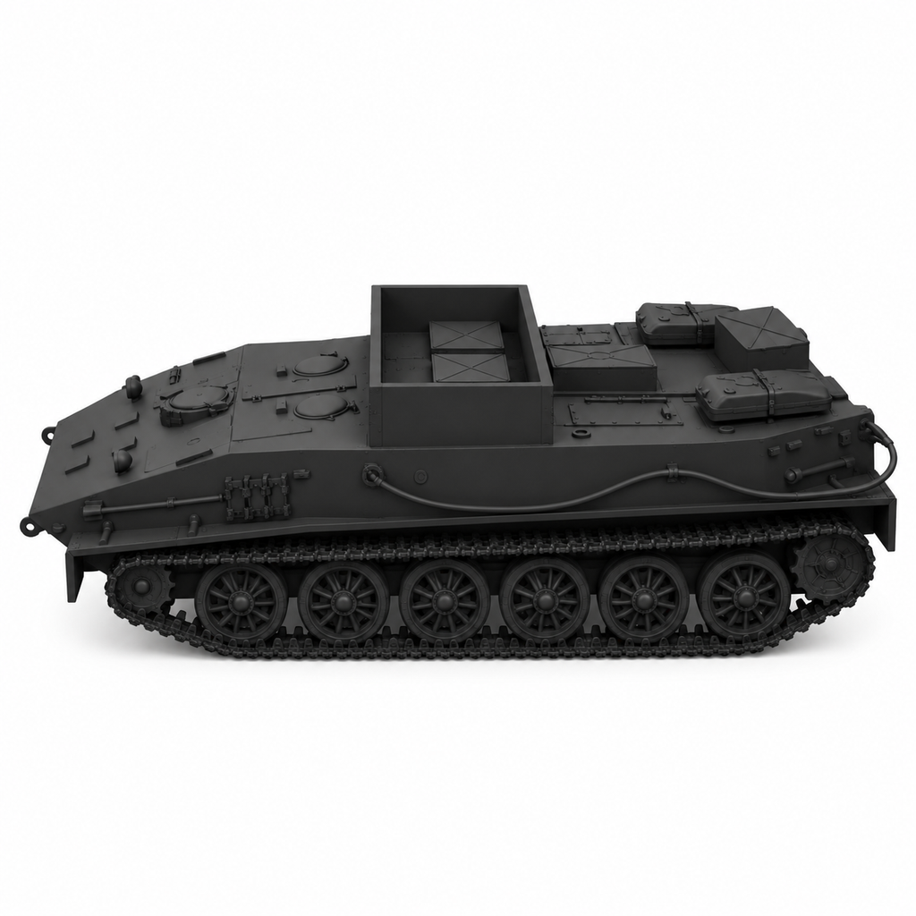 SSMODEL 1/72 1/144 Multi Scale WPT-76 Polish Coldwar ARV Tank MODEL kit TSS0383