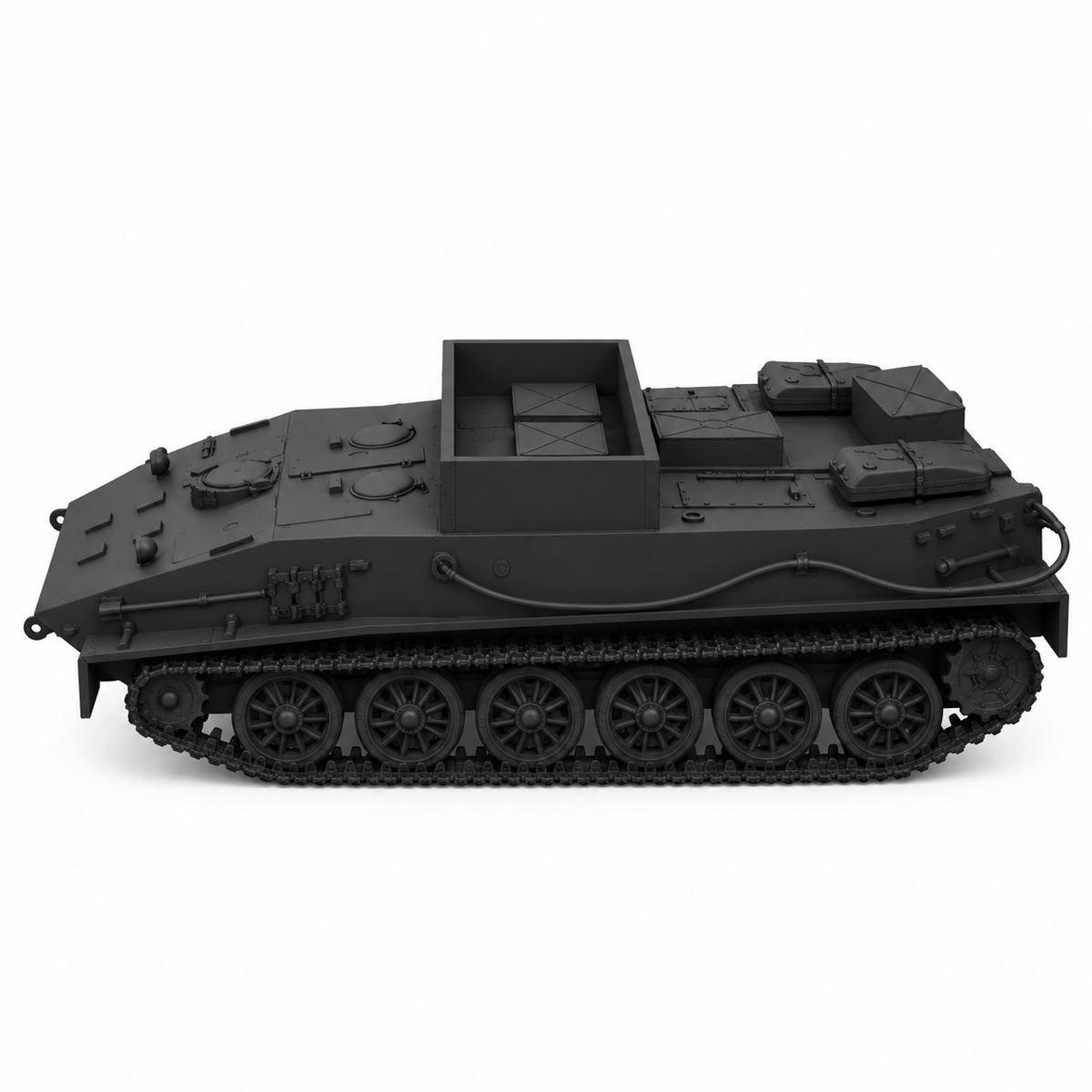 SSMODEL 1/72 1/144 Multi Scale WPT-76 Polish Coldwar ARV Tank MODEL kit TSS0383 — detail view 3