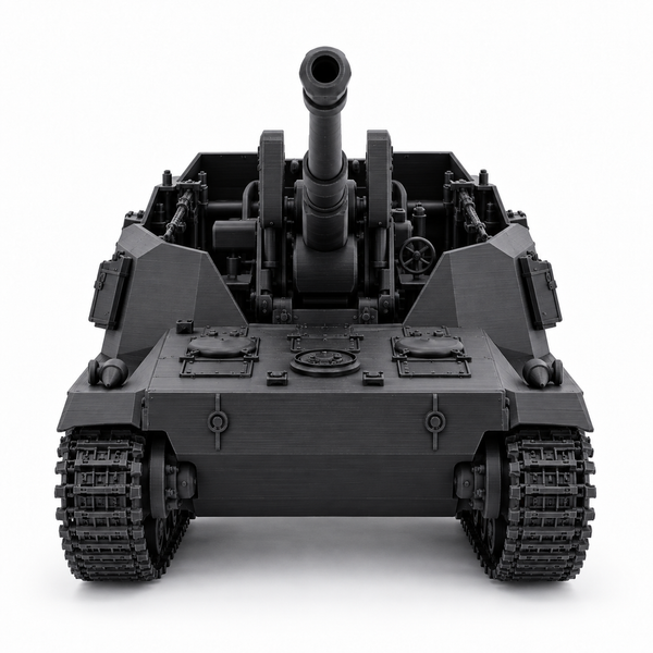 SSMODEL 1/72 1/144 WW2 German Waffentrager auf E100 Tank Resin Model Kit TSS1008