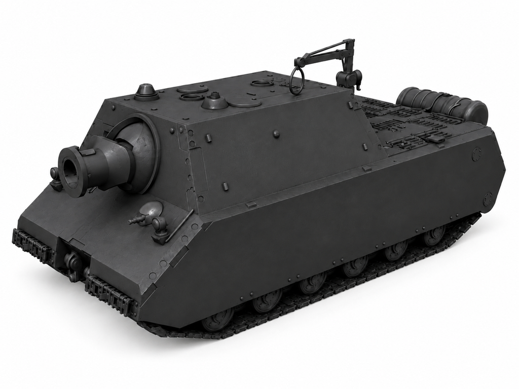 SSMODEL 1/72 1/144 Multi Scale Sturmmaus tank Resin MODEL KIT TSS0469