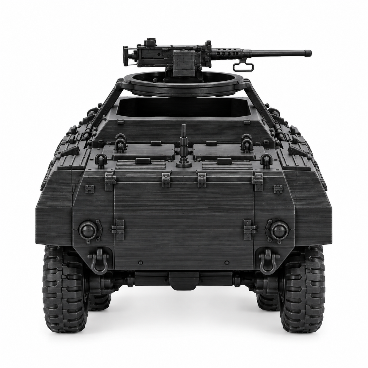 SSMODEL 1/72 1/144 Multi-Scale WWII US M20 Armored Utility Car Model Kit TSS1077 — detail view 4