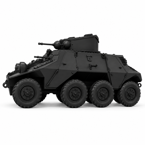 SSMODEL 1/72 1/144 Multi Scale Steyr ADGZ Armored Car 8 Rad Resin MODEL TSS0961