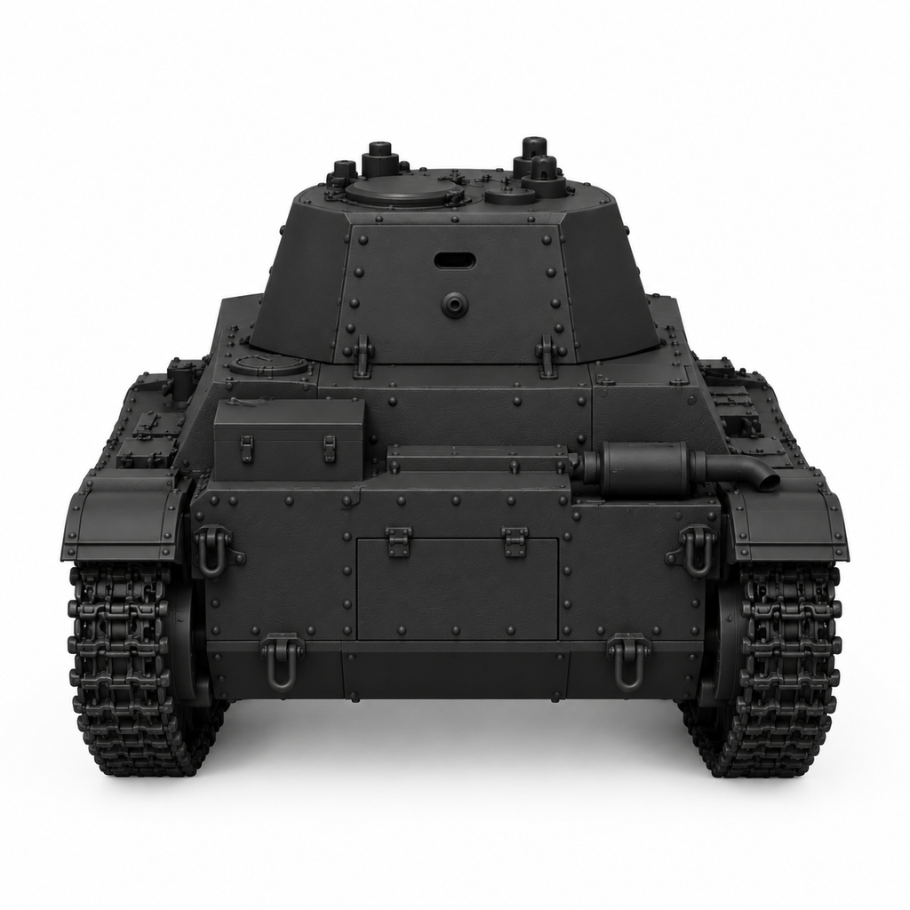 SSMODEL 1/72 1/144 Multi Scale T-26E Soviet light tank Resin Model Kit TSS0066