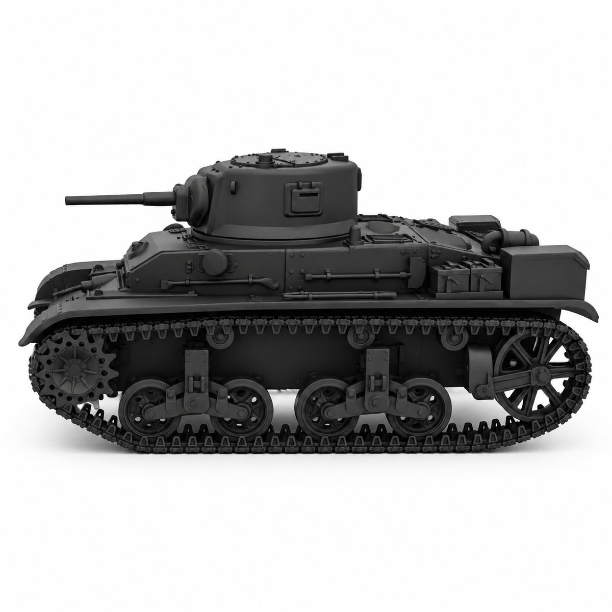 SSMODEL 1/72 1/144 WWII British Matilda II Mk.IV ZiS-5 76mm Resin Model TSS0894 — detail view 3