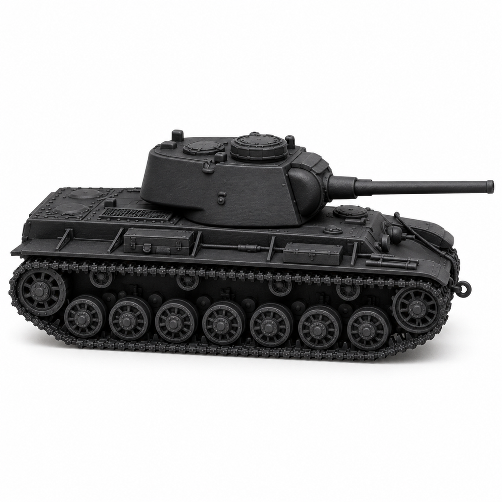 SSMODEL 1/72 1/144 Multi Scale Pz.Kpfw. KW I 756 r tank Resin Model Kit TSS0171