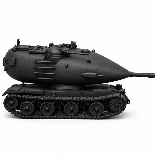 SSMODEL1/72 1/144  Multi-Scale TV-8 US Concept Tank Resin MODEL KIT TSS0226