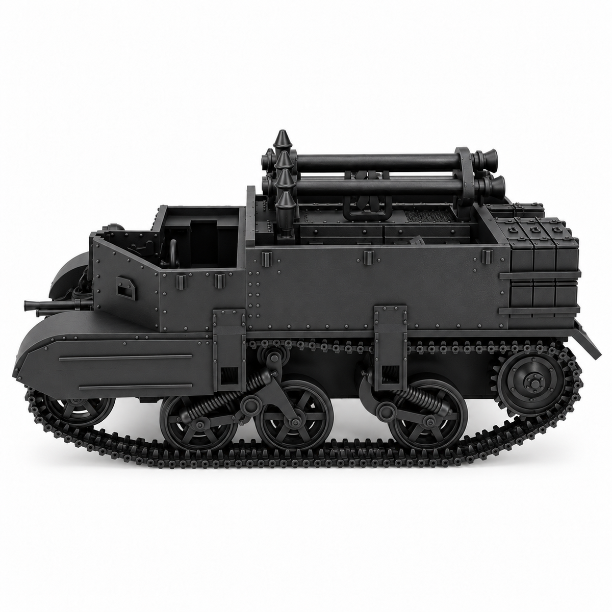 SSMODEL 1/72 1/144 Panzerjager Bren 731(e) 8.8cmRaketen Tank MODEL kit TSS1333 — detail view 5