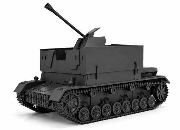 SSMODEL 1/72 1/144 Flakpanzer IV 3.7cm Flak43 Mobelwagen Resin Model Kit TSS1485
