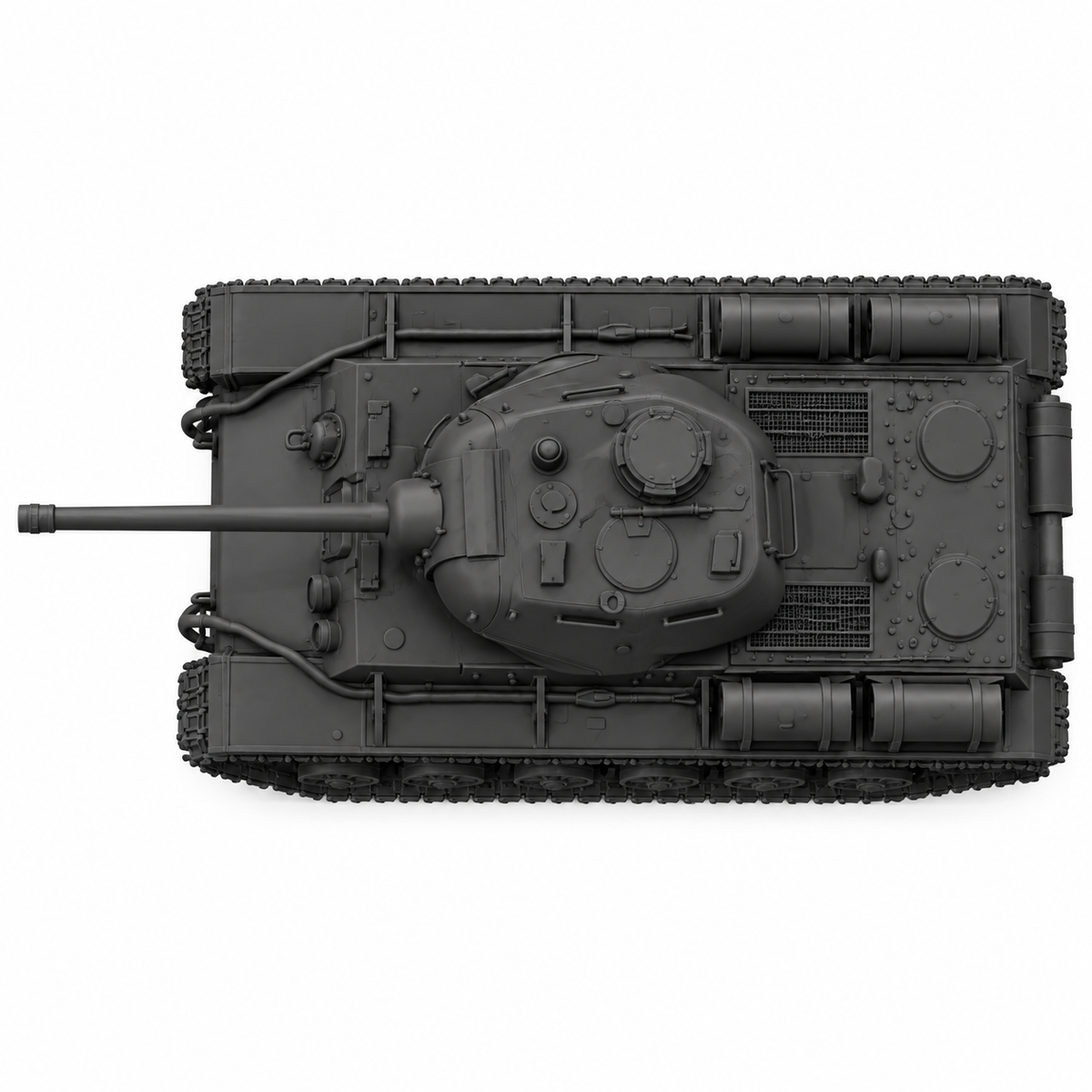 SSMODEL 1/72 1/144 Multi Scale Object 238 KV85G Experimental Tank MODEL TSS0049 — detail view 5