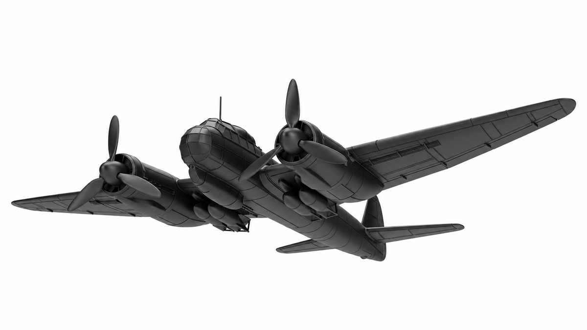 SSMODEL 1/72 Multi Scale Junkers Ju 87 B2 Stuka Germany WW2 MODEL kit RSS0005 — detail view 3
