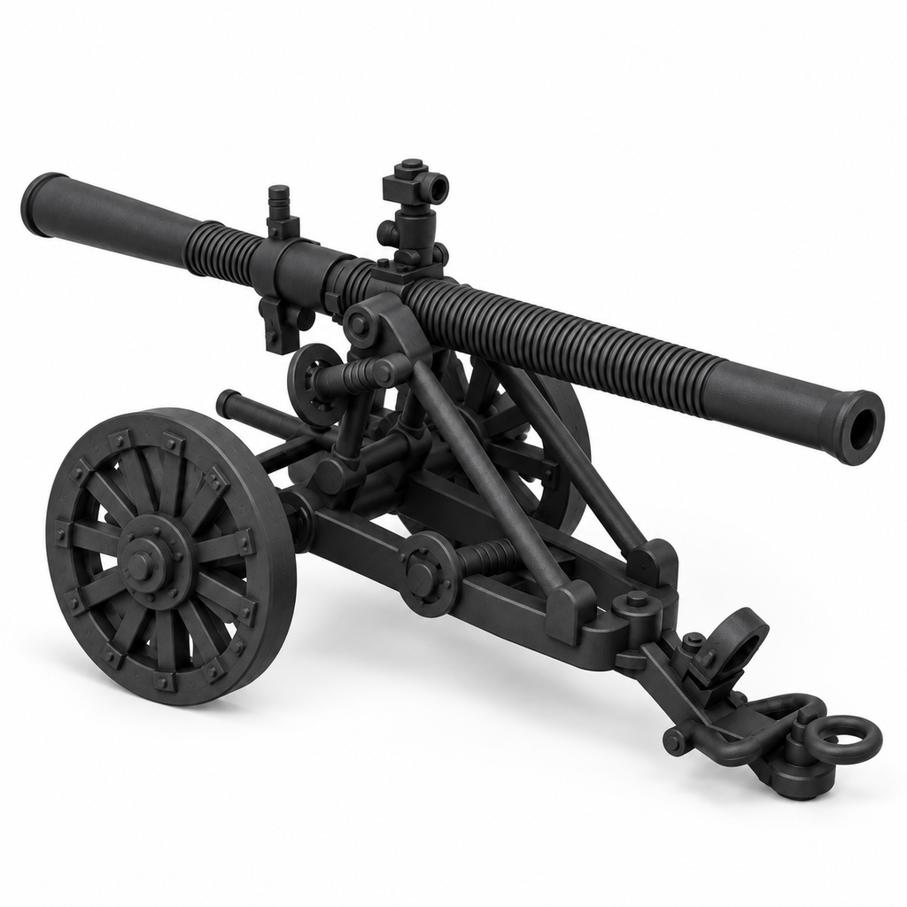 SSMODEL 1/72 1/144 Multi Scale 76mm battalion recoilless BPK76 MODEL KIT TSS0436