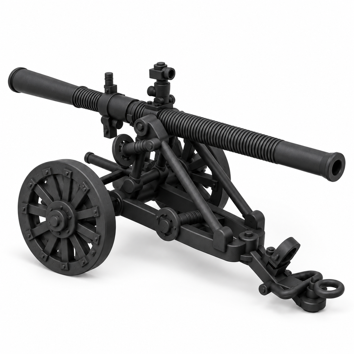 SSMODEL 1/72 1/144 Multi Scale 76mm battalion recoilless BPK76 MODEL KIT TSS0436 — detail view 2