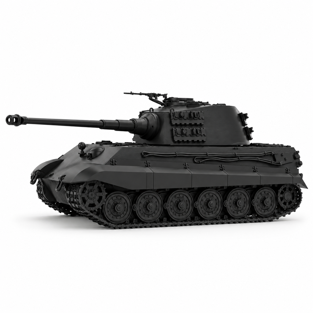 SSMODEL 1/72 1/144 Tiger II Ausf.B Sd.Kfz.182 P Turret Resin MODEL KIT TSS0991