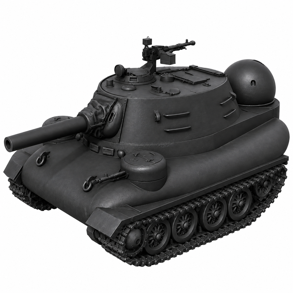 SSMODEL 1/72 1/144 Multi Scale E-100 Tank Resin MODEL KIT TSS0515