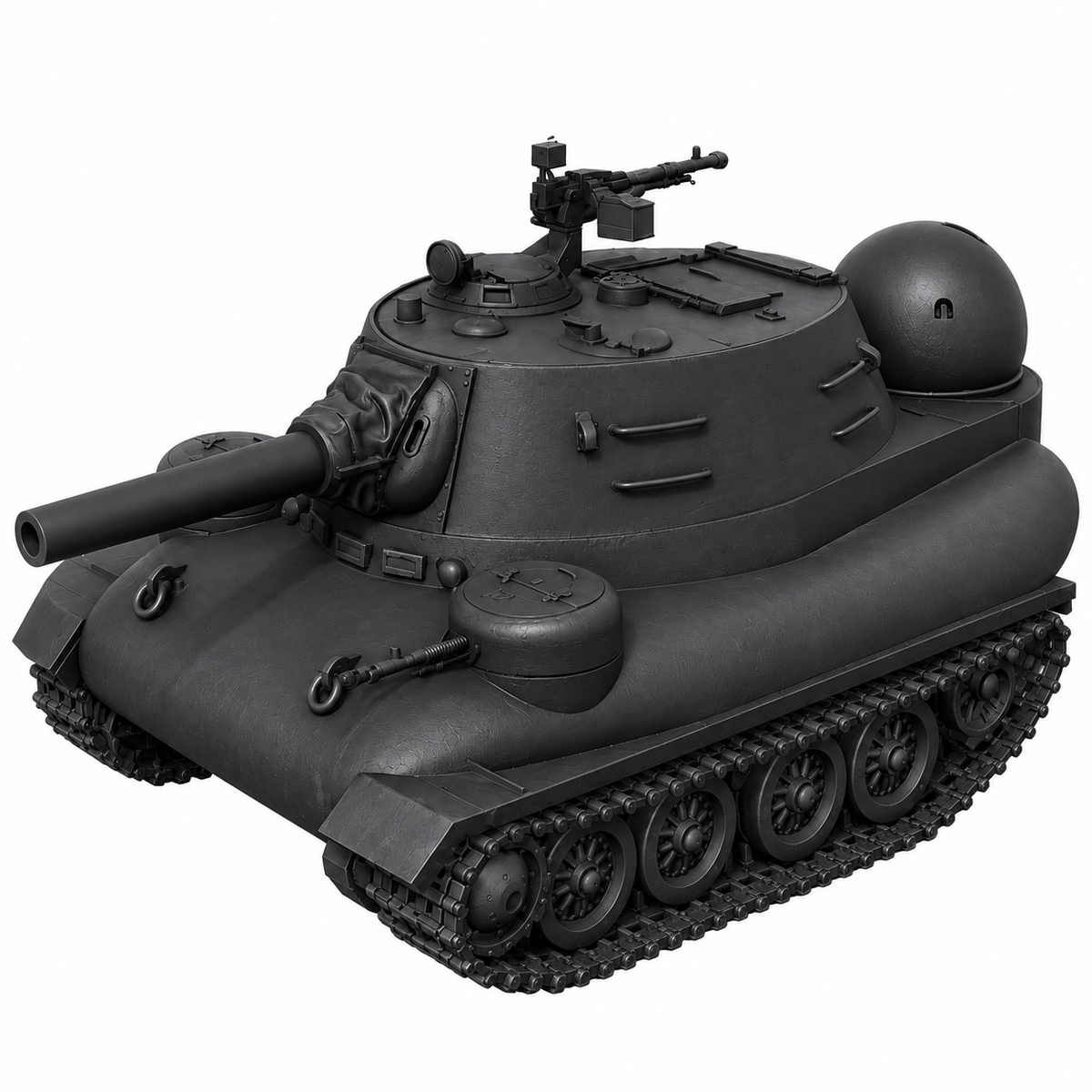 SSMODEL 1/72 1/144 Multi Scale E-100 Tank Resin MODEL KIT TSS0515 — detail view 5