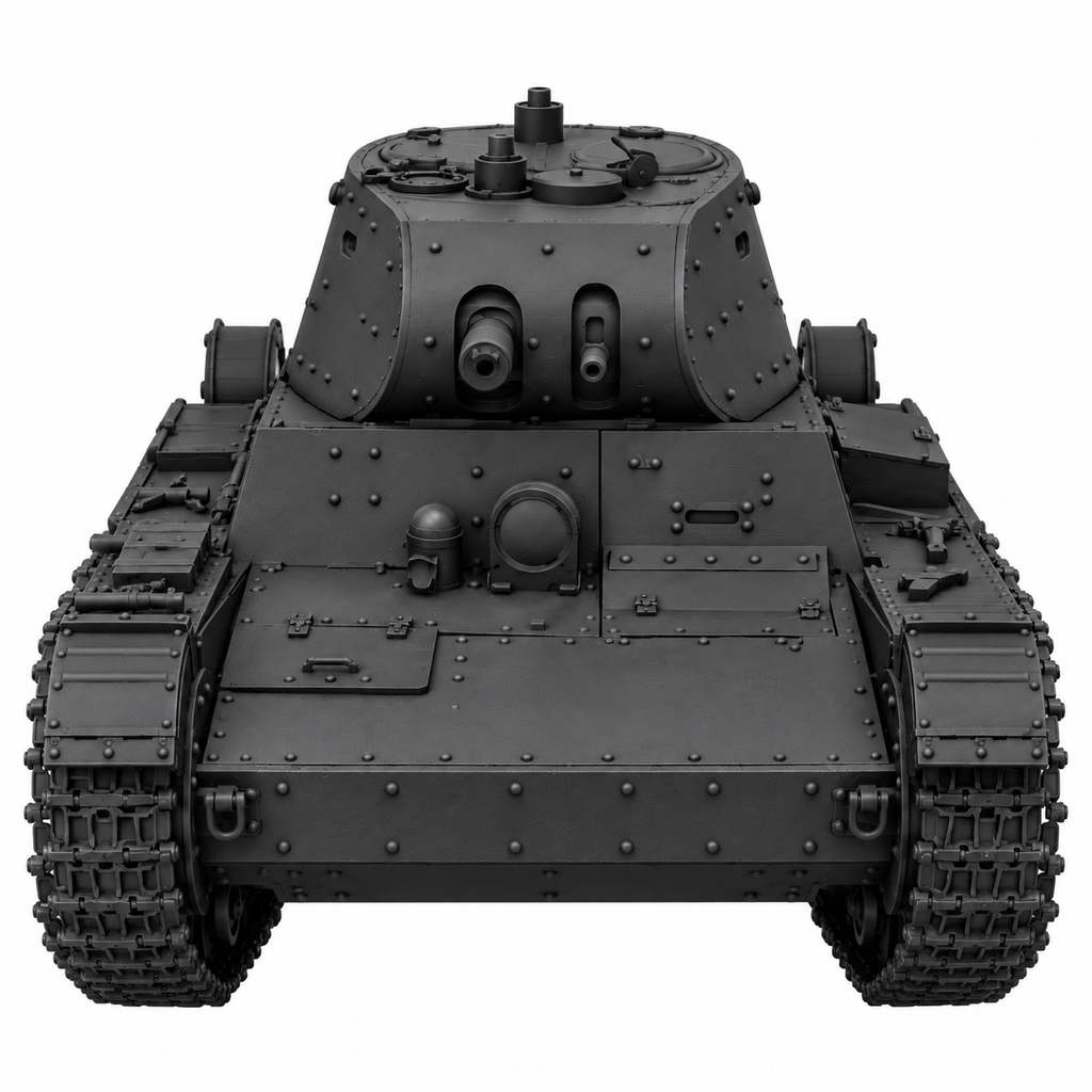 SSMODEL 1/72 1/144 Multi Scale KhT133E Soviet light tank Resin Model Kit TSS0064