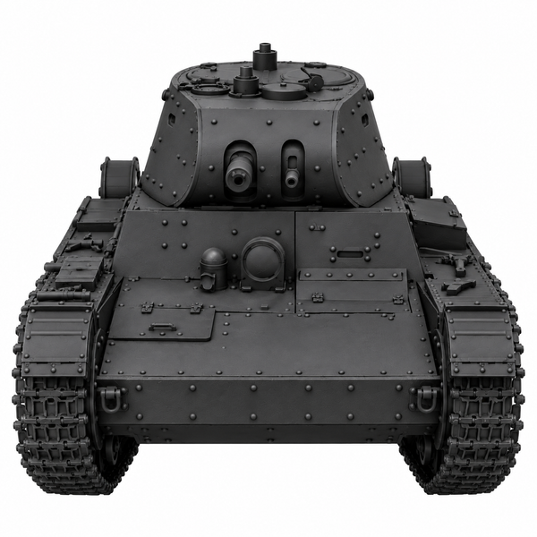 SSMODEL 1/72 1/144 Multi Scale KhT133E Soviet light tank Resin Model Kit TSS0064