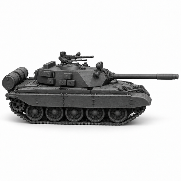 SSMODEL 1/72 1/144 T-55-100 fictional Cuban Coldwar tank MODEL kit TSS0481