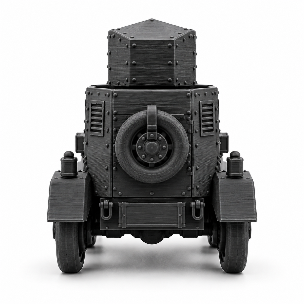 SSMODEL 1/72 1/144 Multi-Scale WW1 French 1914 Armoured Car Resin Model TSS1201 — detail view 3