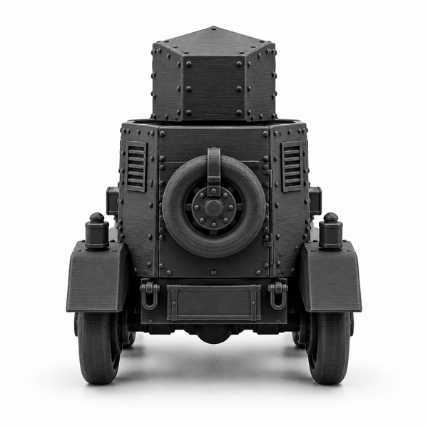 SSMODEL 1/72 1/144 Multi-Scale WW1 French 1914 Armoured Car Resin Model TSS1201