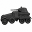 SSMODEL 1/72 1/144 Multi Scale BA-11 Tank Resin MODEL kit TSS0035