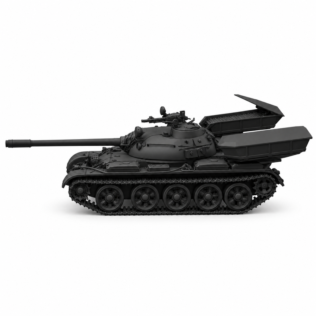 SSMODEL 1/72 1/144 Multi Scale  T-55 PW-LWD Polish Tank MODEL kit TSS0389