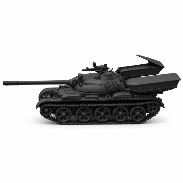 SSMODEL 1/72 1/144 Multi Scale  T-55 PW-LWD Polish Tank MODEL kit TSS0389