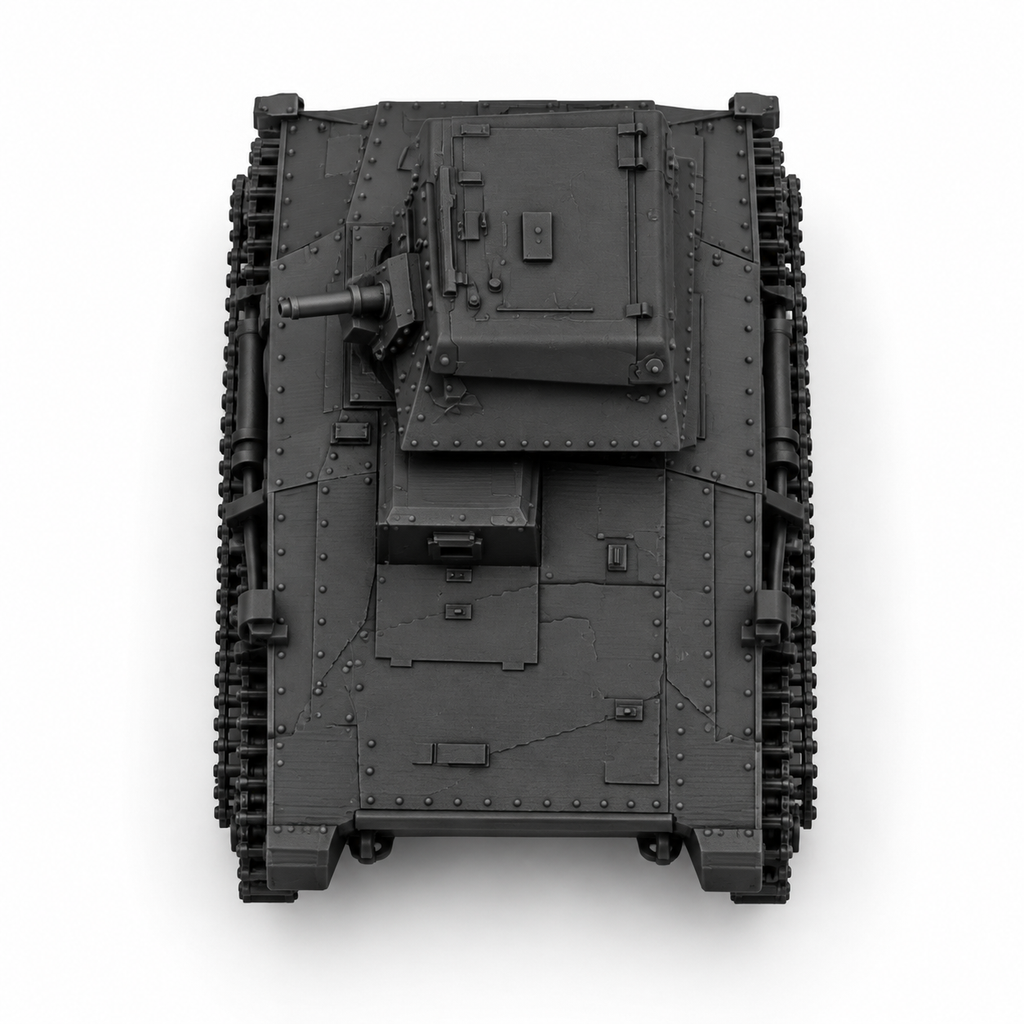SSMODEL 1/72 1/144 Multi Scale Vickers Light Tank Mark IV UK Resin MODEL TSS1404