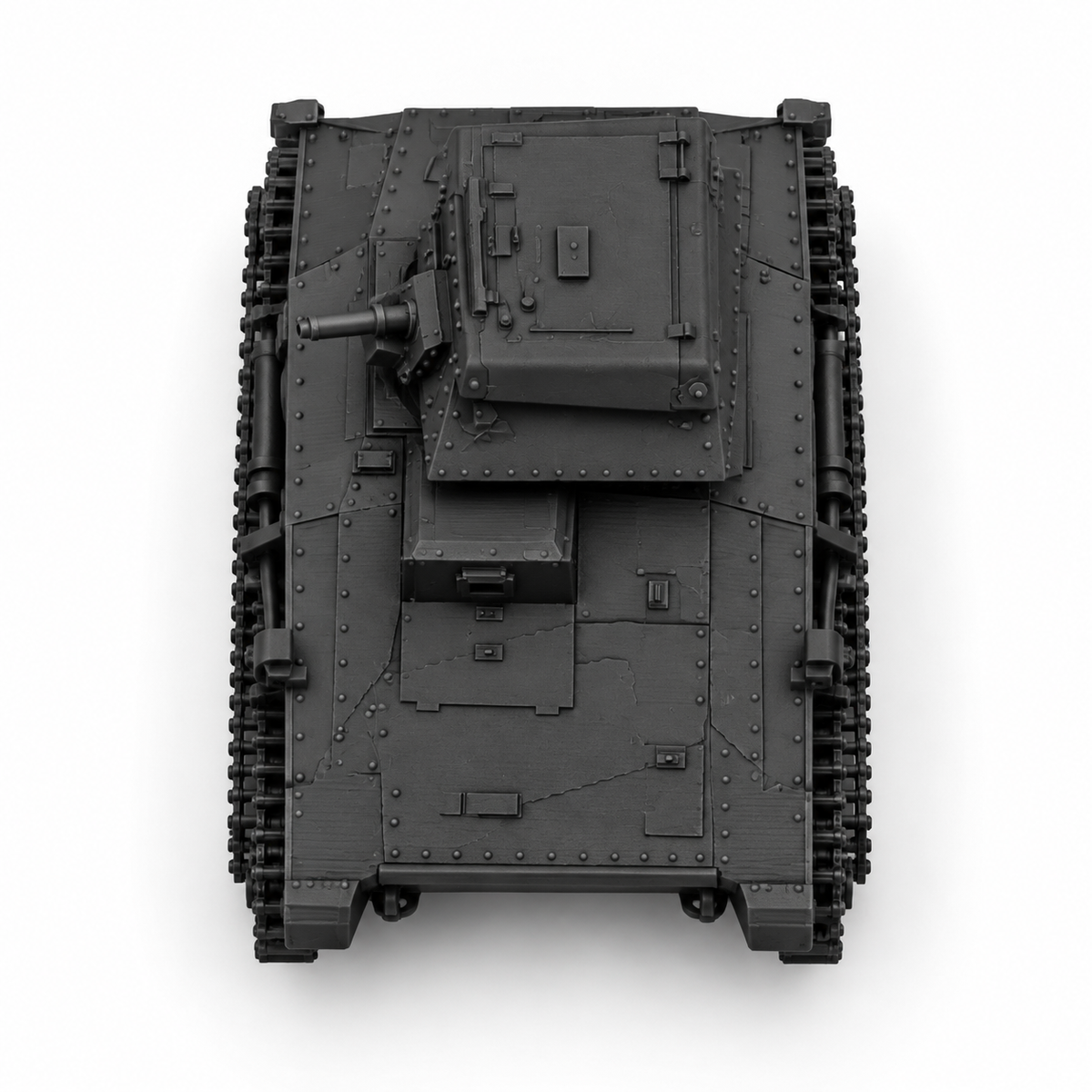 SSMODEL 1/72 1/144 Multi Scale Vickers Light Tank Mark IV UK Resin MODEL TSS1404 — detail view 5