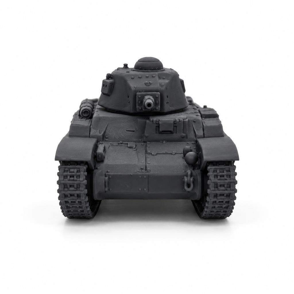 SSMODEL1/72 1/144 Multi-Scale R40 French Light Tank WWII Resin Model Kit TSS1293