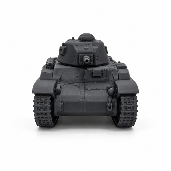SSMODEL1/72 1/144 Multi-Scale R40 French Light Tank WWII Resin Model Kit TSS1293