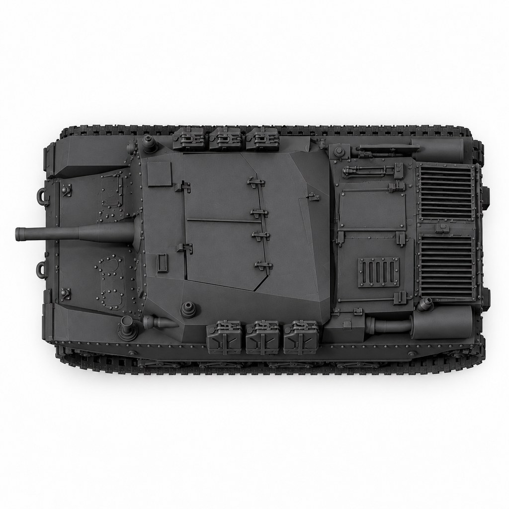 SSMODEL 1/72 1/144 Multi Scale Semovente M43 105/25 Italy WW2 Tank MODEL TSS1345