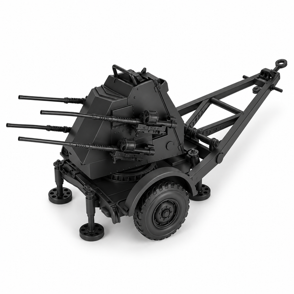 SSMODEL 1/72 1/144 Multi Scale Quad Polsten AA guns Canada Resin Model TSS0915