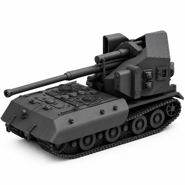 SSMODEL 1/72 1/144 Multi Scale Waffentrager E-100 tank Resin MODEL KIT TSS0504
