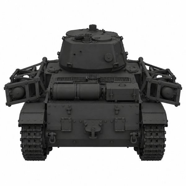 SSMODEL 1/72 1/144 Multi Scale PzKpfw 740r German fictional light Model TSS0051