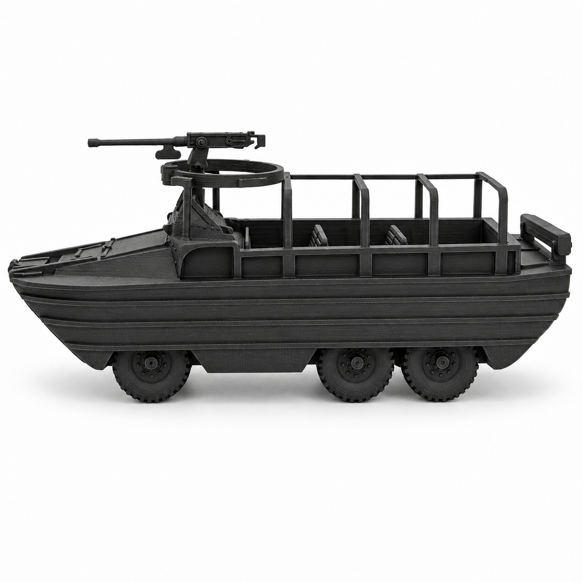 SSMODEL1/72 1/144 Multi-Scale WWII USA GMC DUKW-353 Amphibious Model Kit TSS0817 — detail view 3