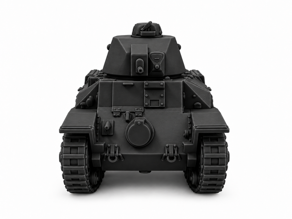 SSMODEL 1/72 1/144 Multi Scale Medium Renault D2 France WW2 Tank MODEL TSS1314