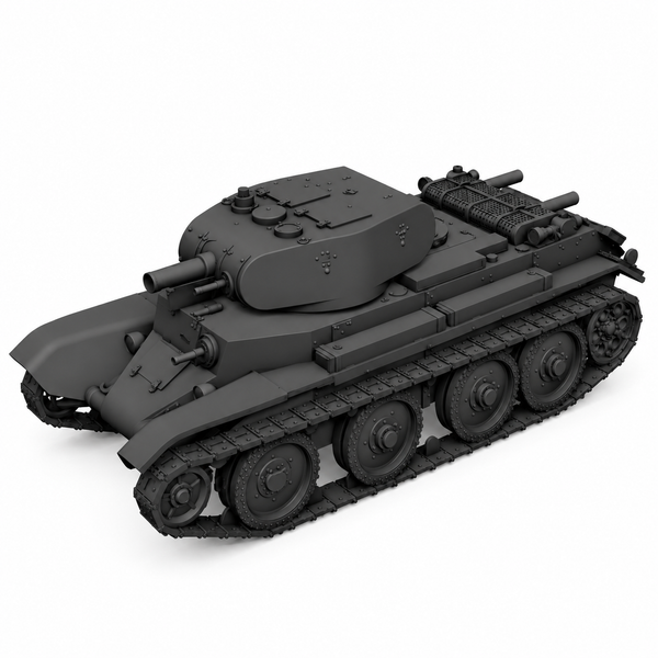 SSMODEL 1/72 1/144 Multi Scale BT7 prototype Soviet light tank Model Kit TSS0153